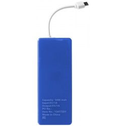 Back-13417201_B | Powerbank con micro cavo integrato 1200 mAh