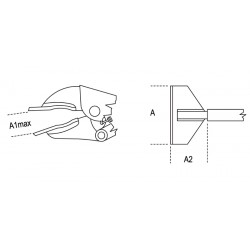 Pinza regolabile autobloccante per lattonieri - Beta 1063