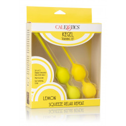 Kegel Training Set Lemon