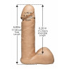 Vac-u-lock - 6 Inch Realistic(r) Cock