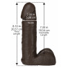 Vac-u-lock - 8 Inch Realistic(r) Cock