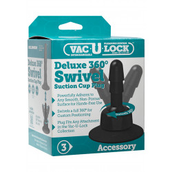 Vac-u-lock - Deluxe 360? Swivel Suction Cup Plug