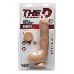 The D - Uncut D - 9 Inch With Balls - Ultraskyn