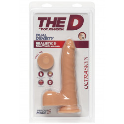 The D - Realistic D - Slim 7 Inch With Balls - Ultraskyn