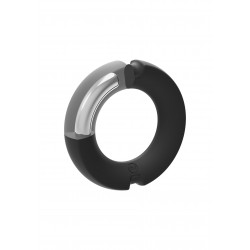 Kink - Silicone-covered Metal Cock Ring - 35mm