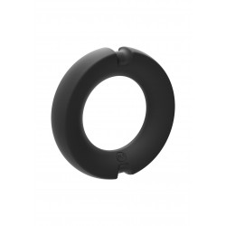 Kink - Silicone-covered Metal Cock Ring - 45mm