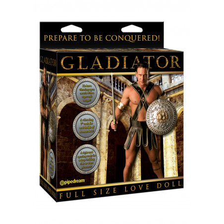 Gladiator Vibrating Doll