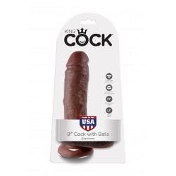 Cock 8 Inch With Balls