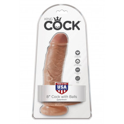 Cock 8 Inch With Balls