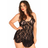 Rose Lace Flair Chemise