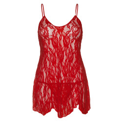 Rose Lace Flair Chemise