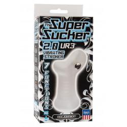 The Super Sucker 2.0 - Ultraskyn Vibrating Stroker