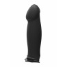 Body Extensions - Be Risque 2-piece Set - Rechargeable Vibrating Silicone Harness With 8 Large Dong