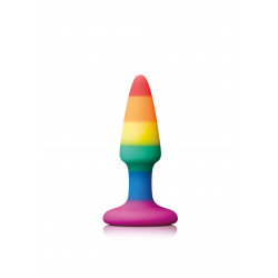 Pleasure Plug Rainbow Mini