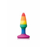 Pleasure Plug Rainbow Mini