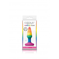 Pleasure Plug Rainbow Mini