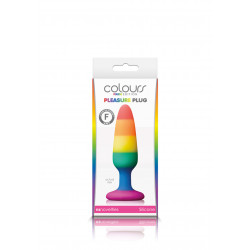 Pleasure Plug Rainbow Small