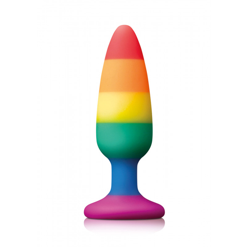 Pleasure Plug Rainbow Medium