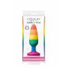 Pleasure Plug Rainbow Medium