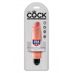 King Cock 6 Inch Vibr Stiffy