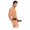 Vibrating Hollow Strap-on - 6 Inch