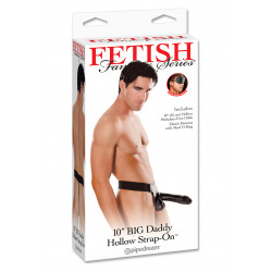 Hollow 10 Inch Strap-on