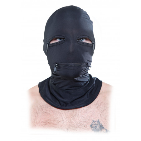 Zipper Face Hood