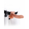 7 Inch Vibrating Hollow Strap-on