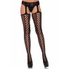 Lace Up Backseam Stockings