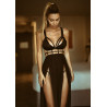 Cage Maxi Dress And G-string