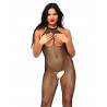 Fishnet Halter Bodystocking