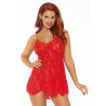 Rose Lace Flair Chemise