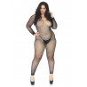 Crystalized Net Bodystocking +