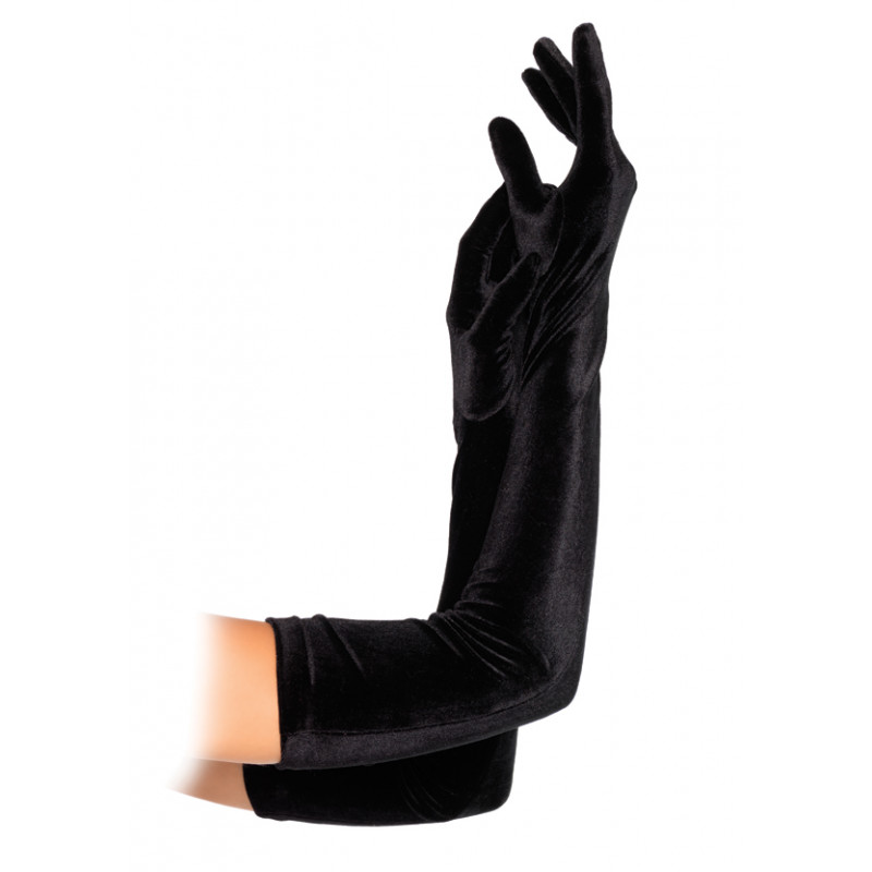 Velvet Opera Length Gloves