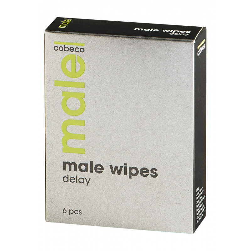 Male Wipes Delay 6x 25ml