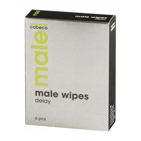 Male Wipes Delay 6x 25ml