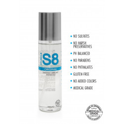 S8 Waterbased Lube 250ml