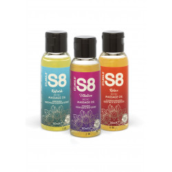 S8 Massage Oil Box 3x 50ml