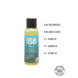 S8 Massage Oil Box 3x 50ml