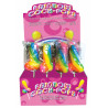 Rainbow Cock Pops Display 12pc