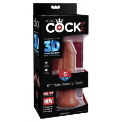 Triple Density Cock 6 Inch