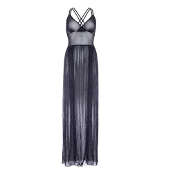 Lurex Maxi Dress