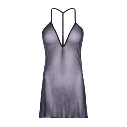 Lurex Y-back Tank Dress