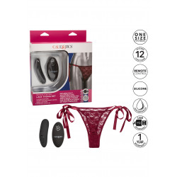 Remote Control Lace Thong Set