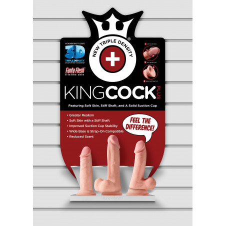 Large King Cock Plus 3ddisplay