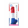 Tricolor Dildo 8 Inch