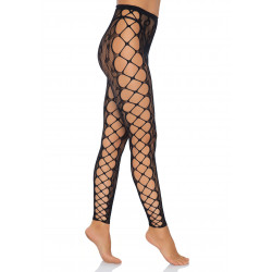 Footless Crotchless Tights