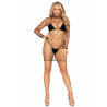 Fence Net Mini Dress