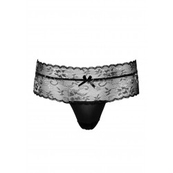 High Waist String Floral Lace