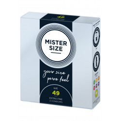 Mister Size 49mm Condoms 3pcs